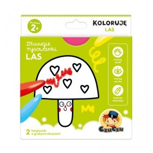 CzuCzu. Dłuuugie rysowanki 2+ Koloruję Las