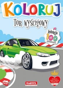 Koloruj. Tor wyścigowy