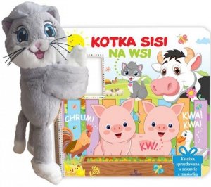 Książka z maskotką. Kotka Sisi na wsi