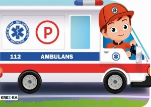 Kolorowanka. Ambulans