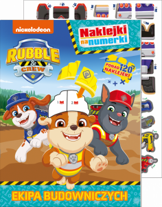 Rubble and crew. Naklejki na numerki. Ekipa Budowniczych