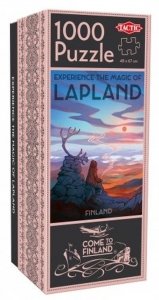 Puzzle 1000 Experience the magic of Lapland Come to Finland