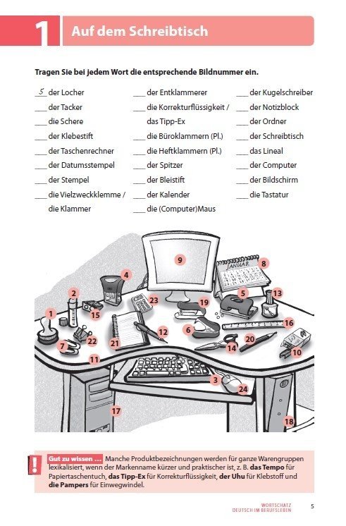 TESTE DEIN DEUTSCH. Wortschatz. Deutsch im Berufsleben