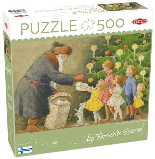 Puzzle 500 el. The Christmas Tree is Decorated