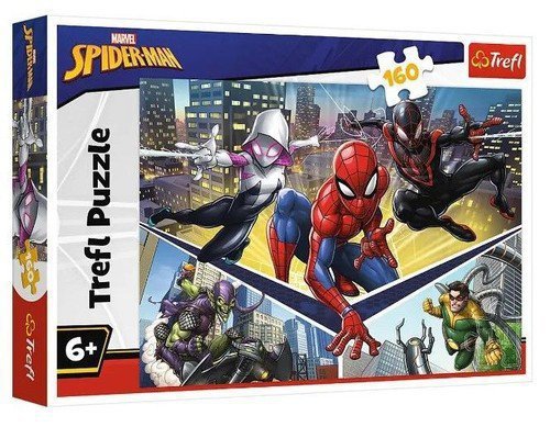 Puzzle 160 Siła Spidermana Disney Marvel Spiderman