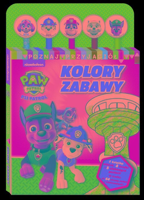 Psi Patrol Poznaj przyjaciół 1 Kolory zabawy