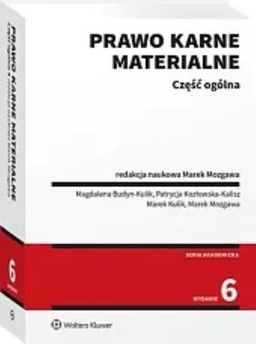 Prawo karne materialne Część ogólna