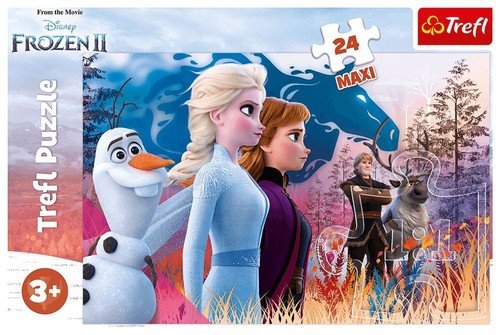 Puzzle 24 Maxi Frozen 2 Magiczna wyprawa