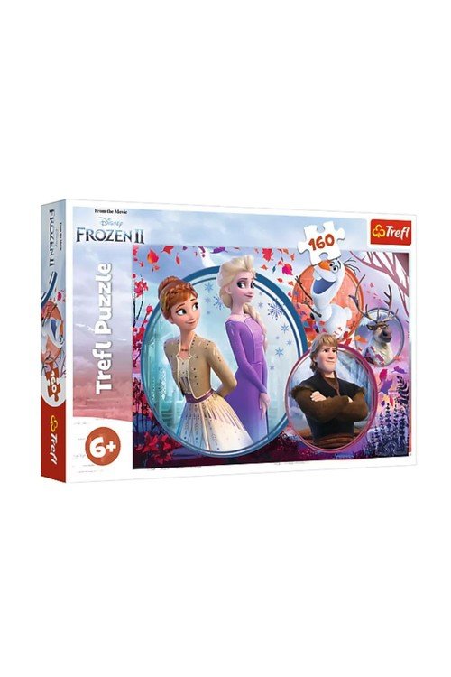 Puzzle 160 Frozen 2 Siostrzana przygoda