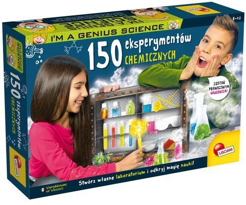 I&#039;M A Genius Science 150 eksperymentów chemicznych
