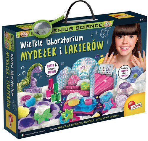 Wielkie laboratorium mydełek i lakierów