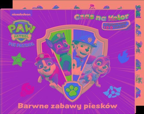 Psi Patrol. Czas na kolor. Barwne zabawy piesków
