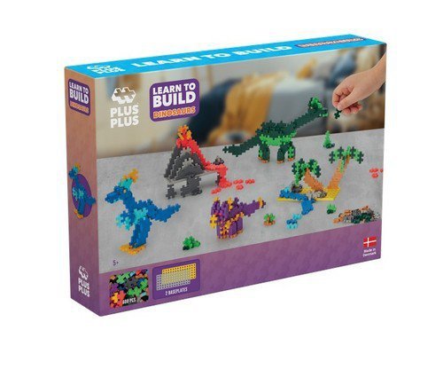 Klocki Plus-Plus Naucz się budować Dinozaury - 500 elementów