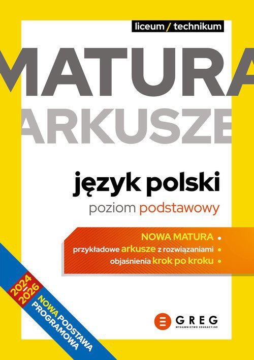 Matura arkusze język polski