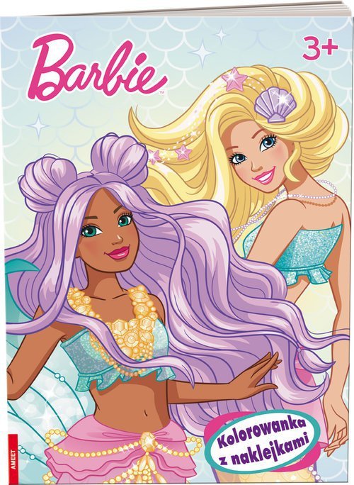 Barbie Kolorowanka z Naklejkami