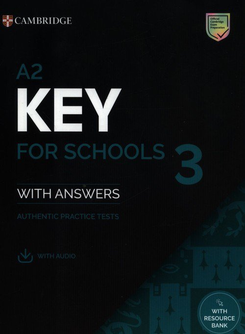 A2 Key for Schools 3 Student&#039;s Book with Answers with Digital Pack