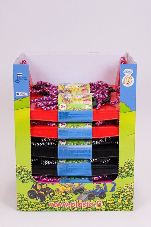 PLASTO Huśtawka z linkami max 50kg 42 cm Mix kolorów