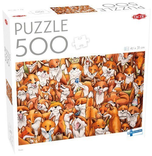 Puzzle 500 Foxes