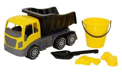 Wywrotka 40cm z akcesoriami do piasku, 5 elementów PLASTO
