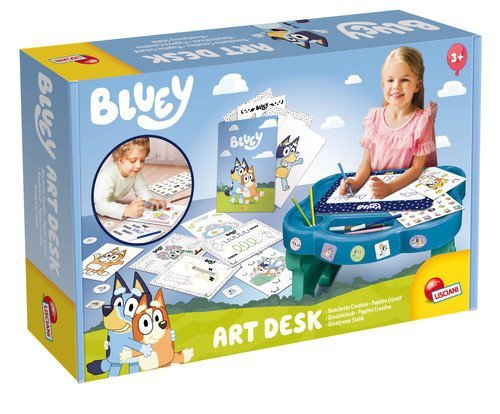 Lisciani Bluey Art Desk