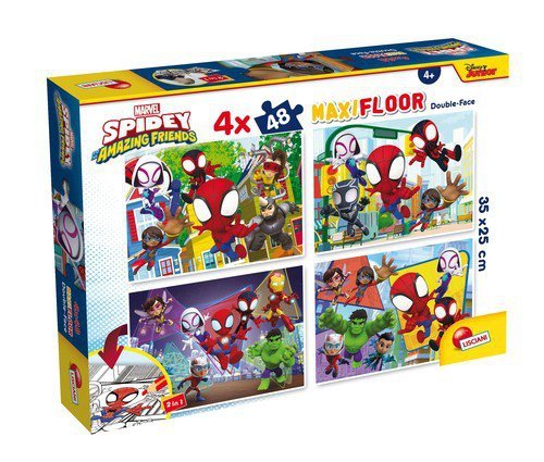 Puzzle Maxifloor Spidey 4x48