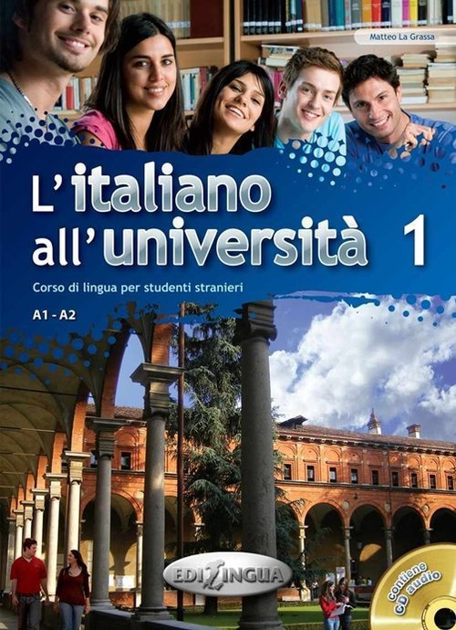 L&#039;italiano all&#039;universita 1 Podręcznik + ćwiczenia + CD audio