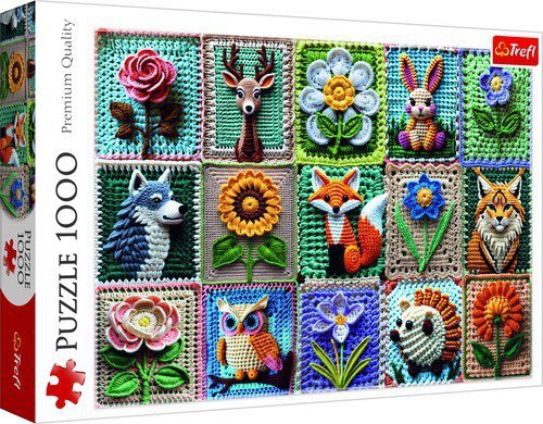 Puzzle Szydełkowanie - moja pasja 1000