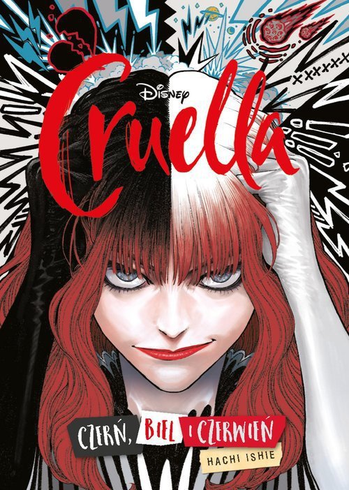 Cruella Czerń, biel i czerwień