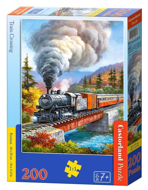 Puzzle 200 Premium:Train Crossing