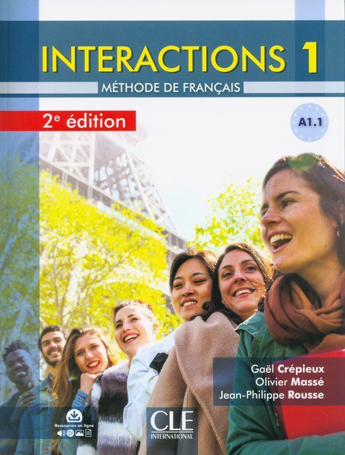 Interactions 1 Livre de l&#039;éleve + DVD