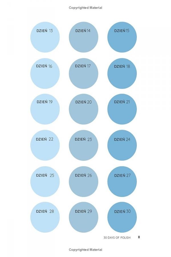 30 Days Of Polish. Create A Habit Of Learning! A1-A2 level