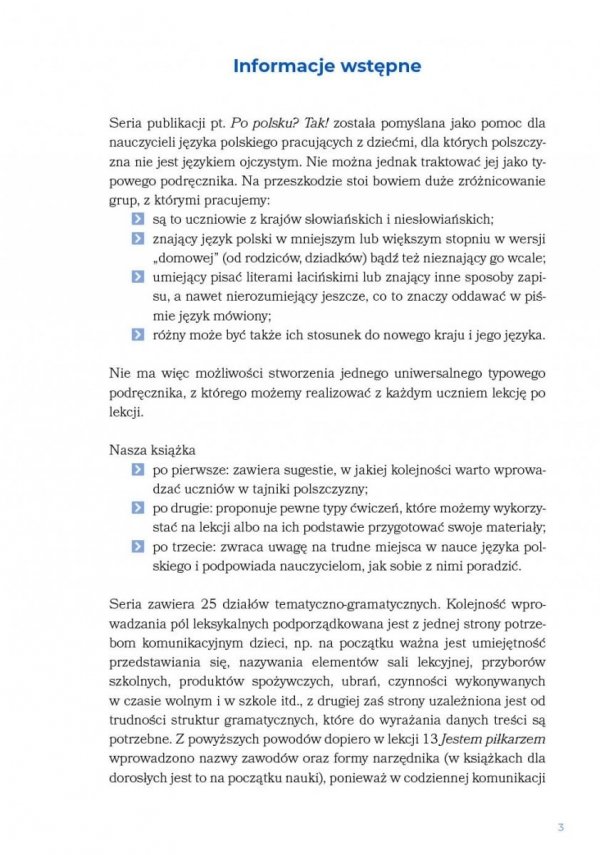Po polsku? Tak! Przewodnik dla nauczyciela