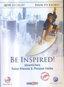 Be Inspired! Słownictwo false friends &amp; phrasal verbs. Interaktywny kurs komputerowy - krok 3