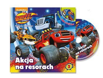 Akcja na resorach blaze i megamaszyny + dvd