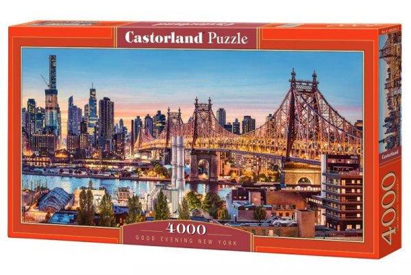 Puzzle 4000 Dobry wieczór New York C-400256-2