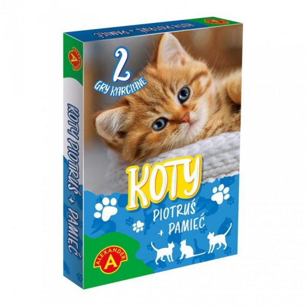 Karty Piotruś + Pamięć Koty