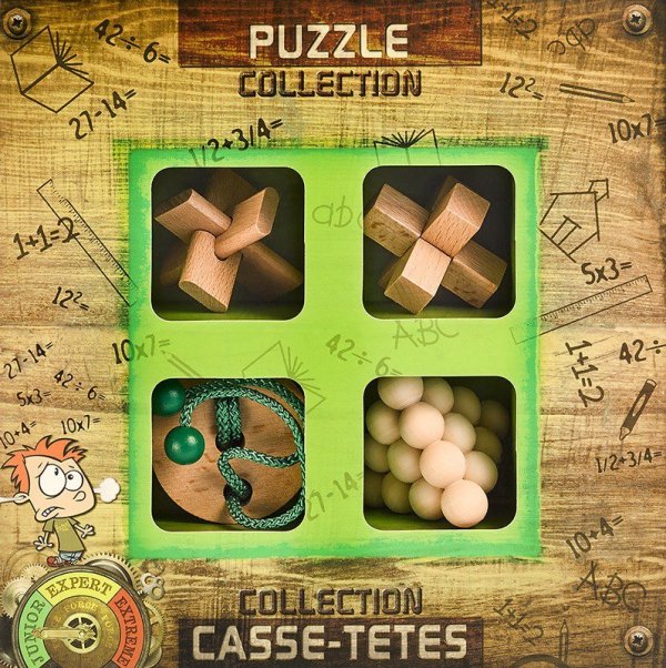 Łamigłówki drewniane Junior  4szt.