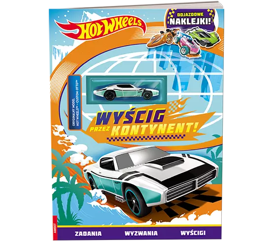 Hot Wheels Wyścig przez kontynent FLA-1603