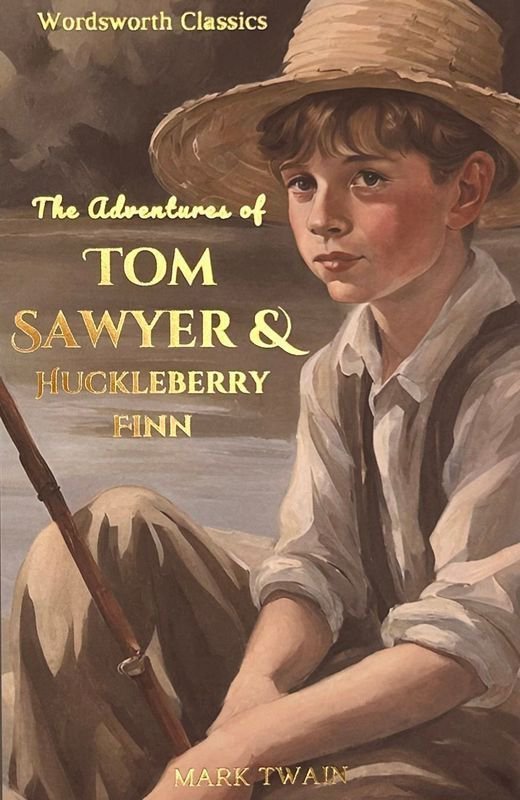 Tom Sawyer & Huckleberry Finn. Wordsworth Classics wer. angielska