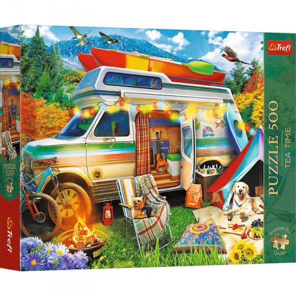 Puzzle 500 Trefl Premium Plus Tea Time Kamper 37611