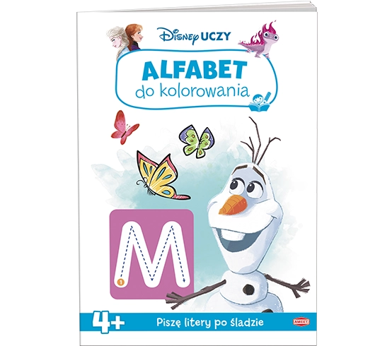 Disney uczy Kraina lodu Alfabet do kolorowania UKOA-9301