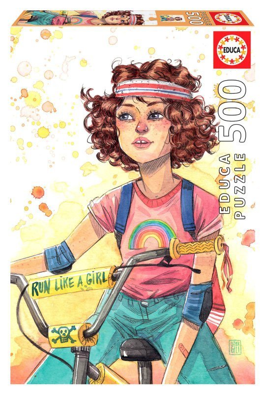 Puzzle 500 Run Like A Girl Esther Gili 111351