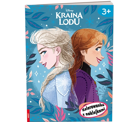 Disney Kraina Lodu Kolorowanka z naklejkami NA-9143