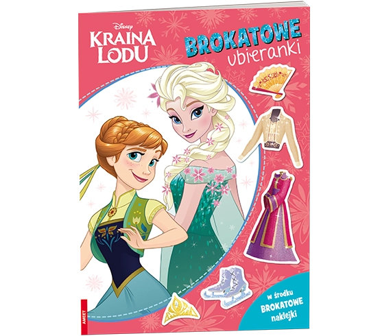 Disney Kraina Lodu Brokatowe ubieranki SDLB-9110