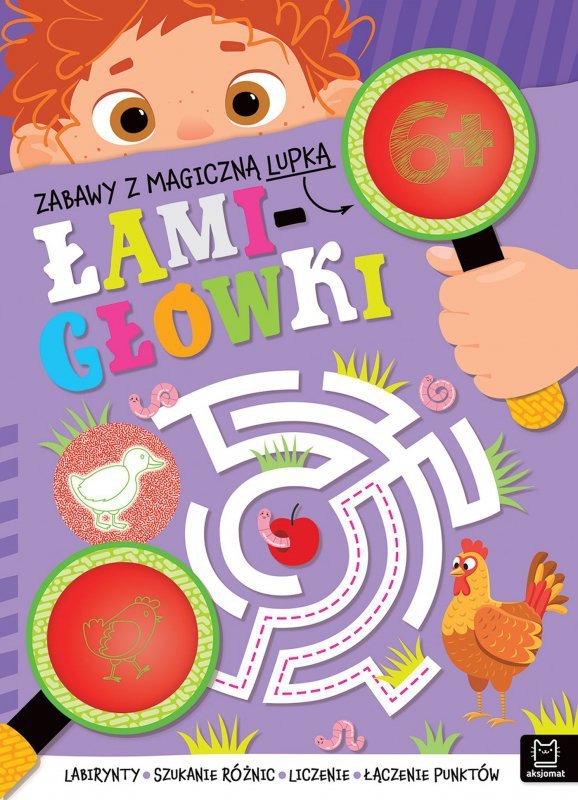 ŁAMIGŁÓWKI 6+. Łamigłówki z magiczną lupką.
