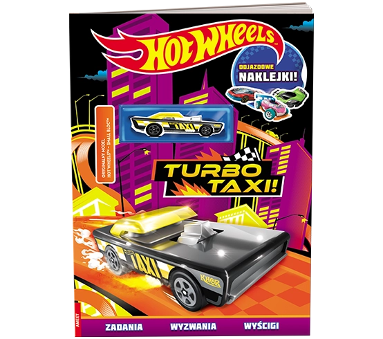 Mattel Hot Wheels Turbo taxi! FLA-1606