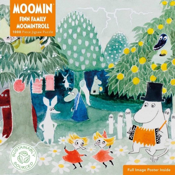 Puzzle 1000 Muminki Rodzina Finn FTJPL32