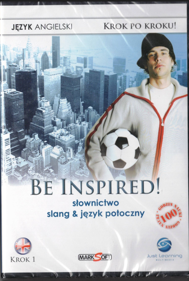 Be Inspired! Słownictwo slang &amp; język potoczny. Interaktywny kurs komputerowy - krok 1