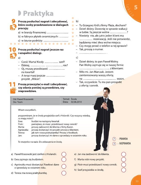 Polski w pracy. Język polski jako obcy A1+ (ebook PDF)