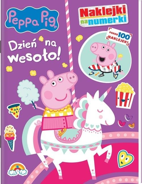 Peppa Pig Naklejki na numerki Dzień na wesoło